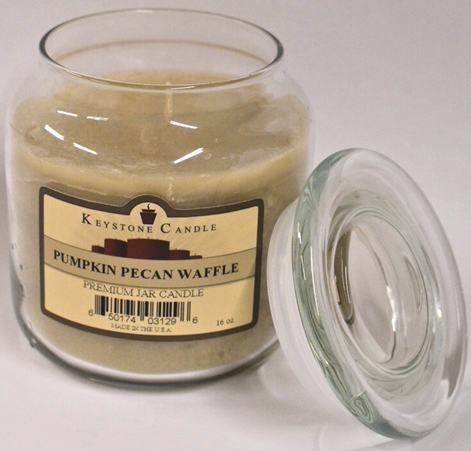 PUMPKIN PECAN WAFFLE CANDLE, PINT JAR